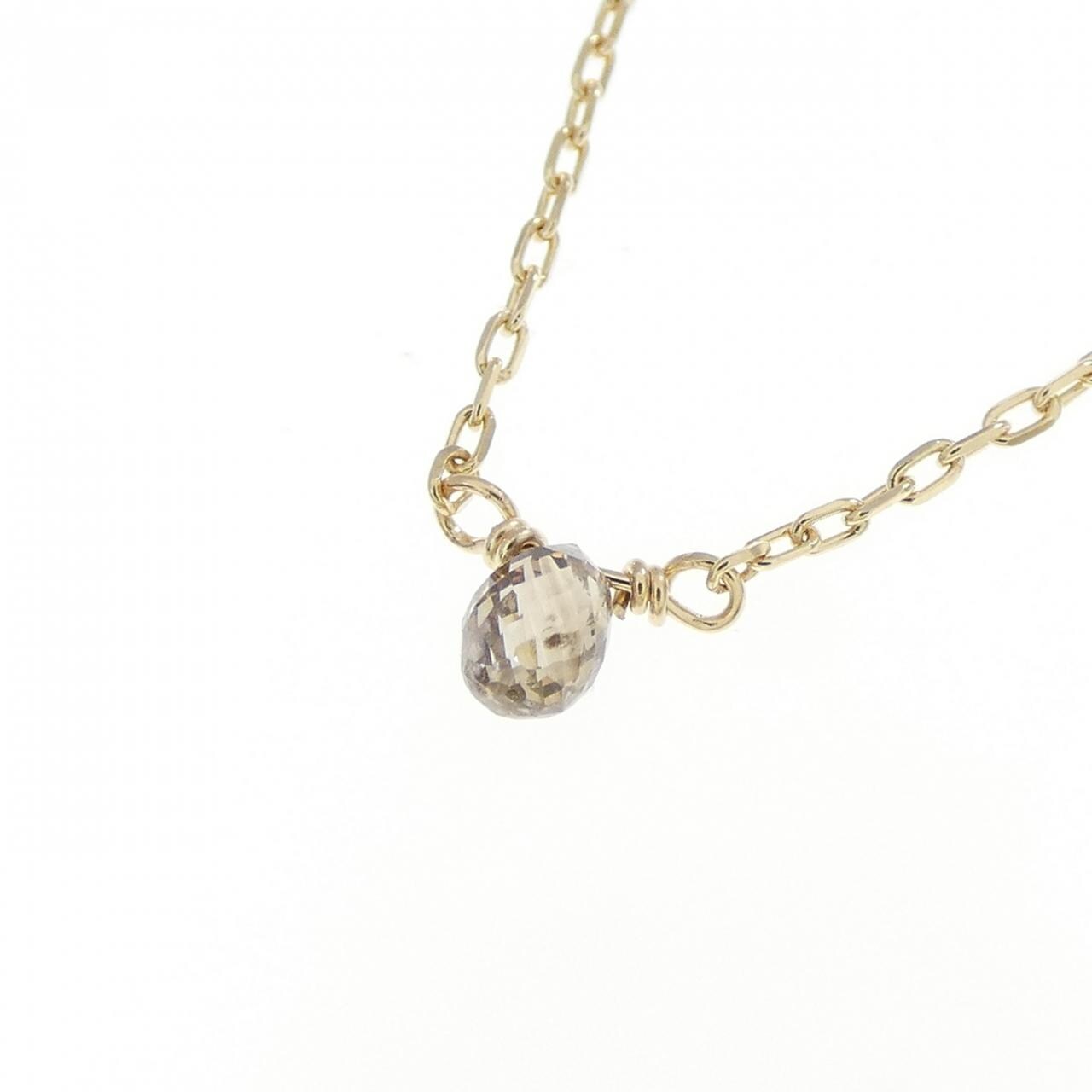 K10YG ダイヤモンド ネックレス