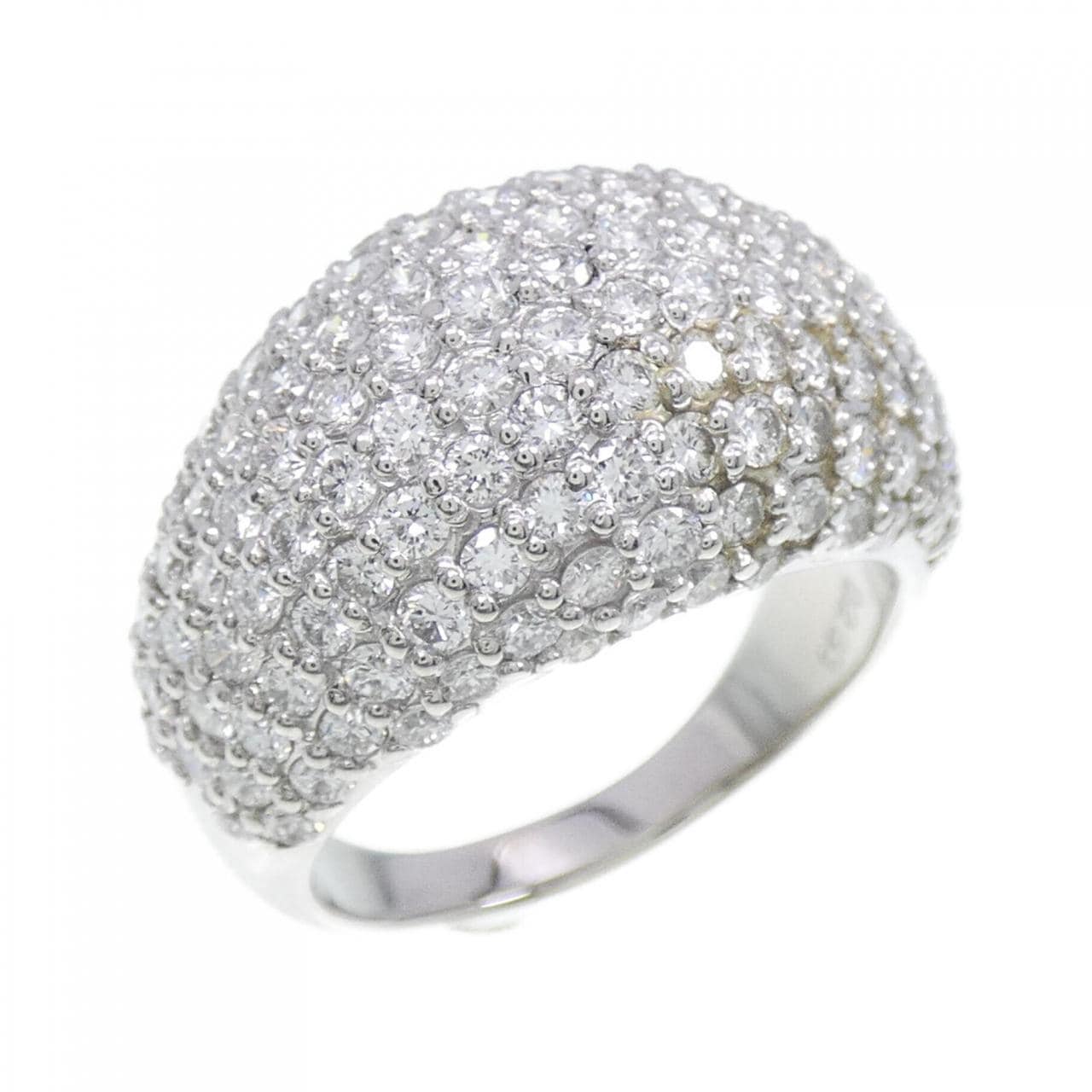 PT Pave Diamond Ring 2.83CT