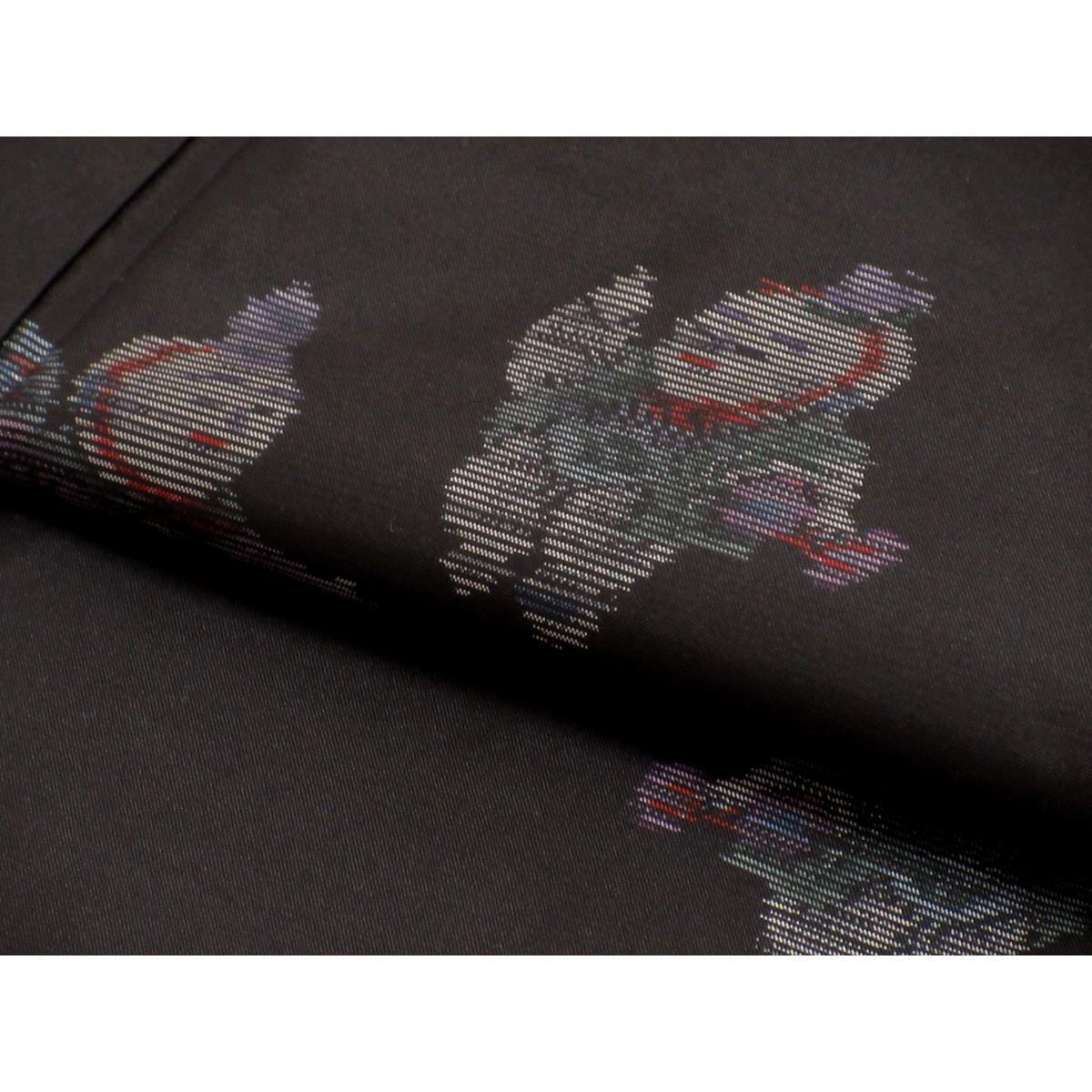 紬　身幅Ｌ寸【横双大島紬】