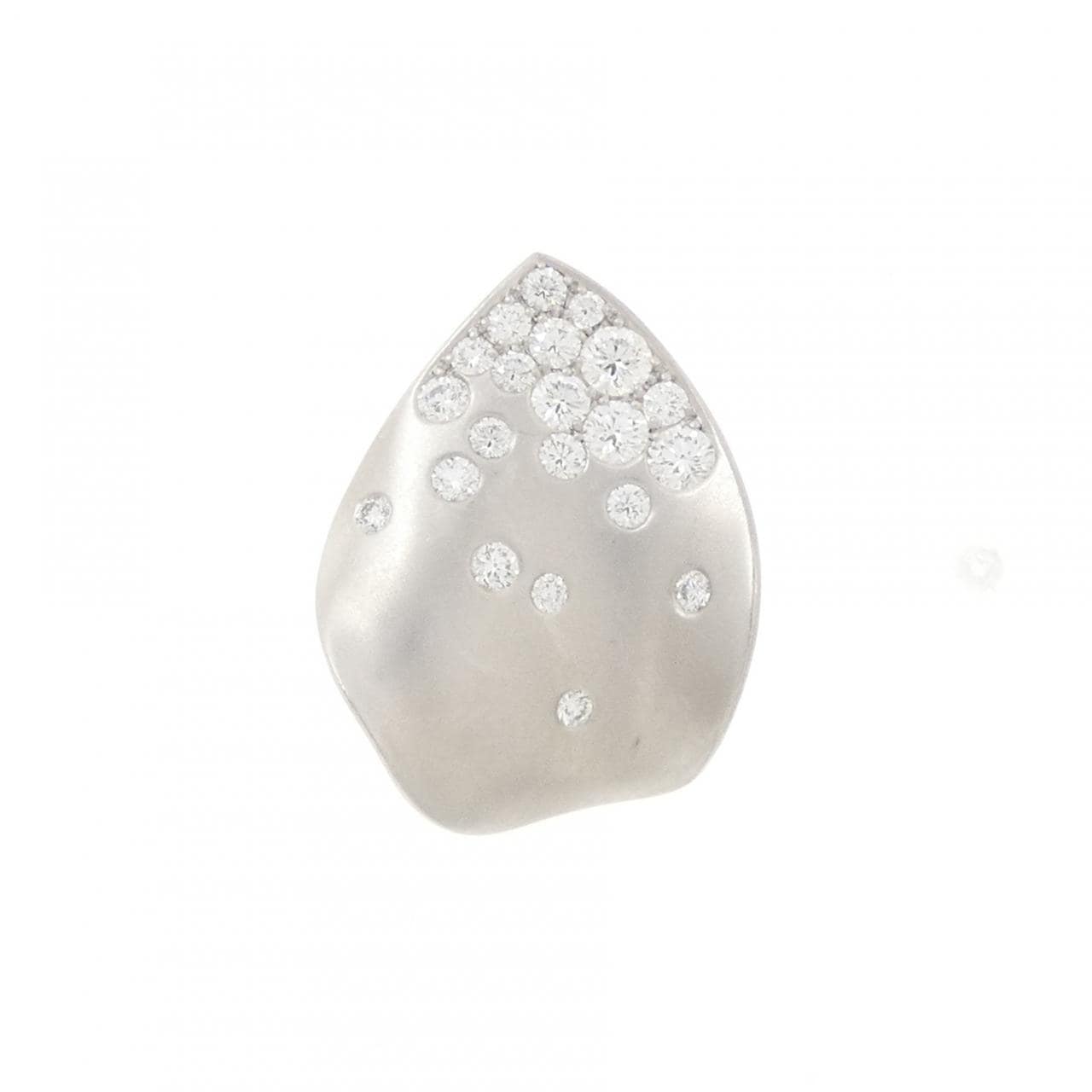 ギメル ダイヤモンド ブローチ 0.345CT