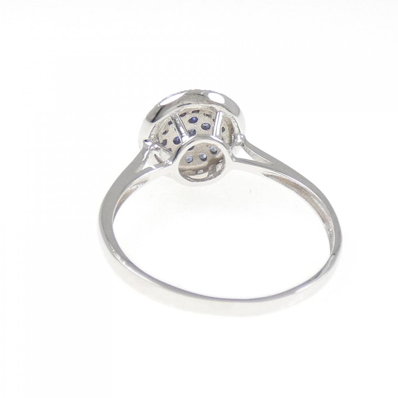 K18WG サファイヤ リング