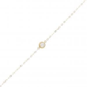 750YG ダイヤモンド ブレスレット 0.1CT