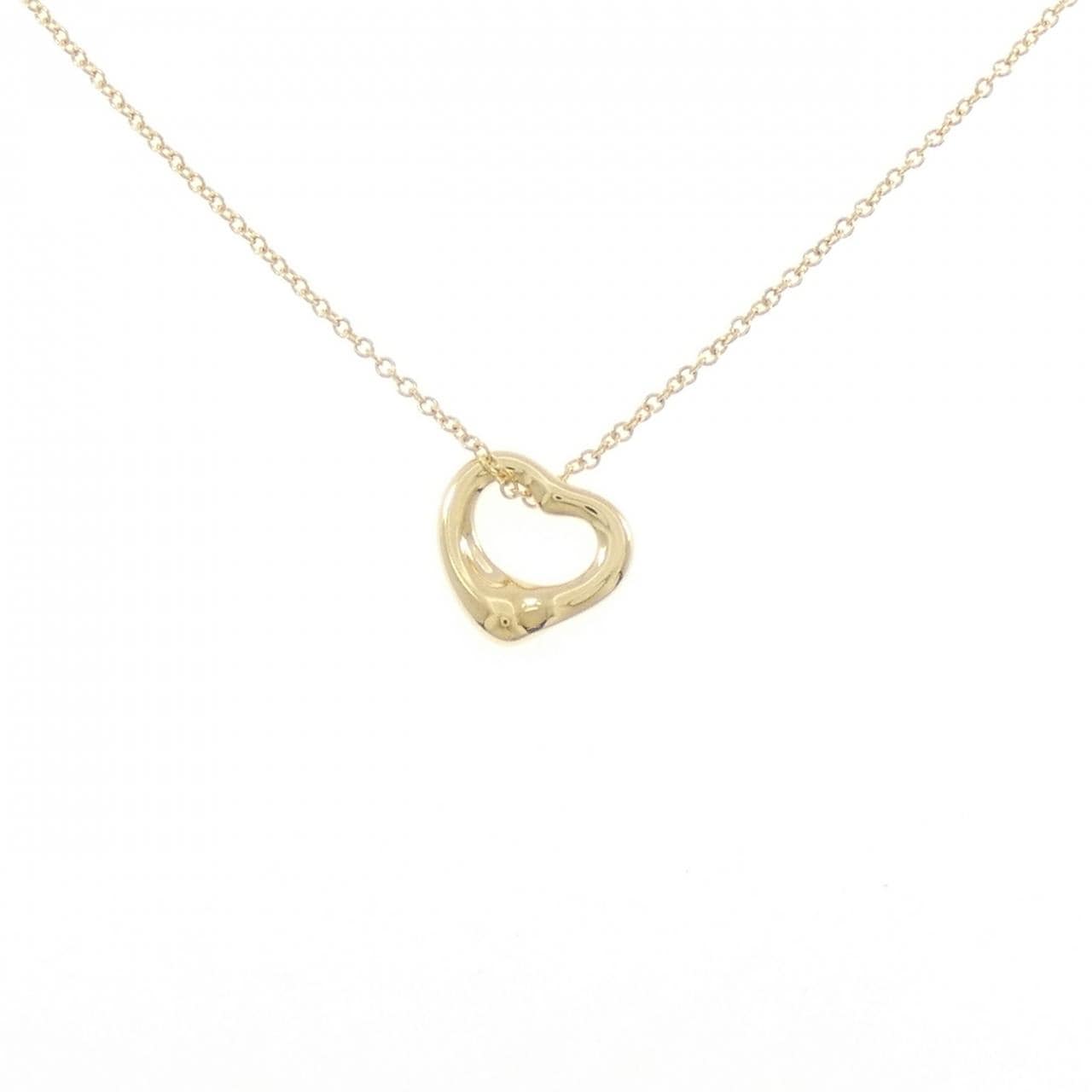 ティファニー オープンハート ネックレス