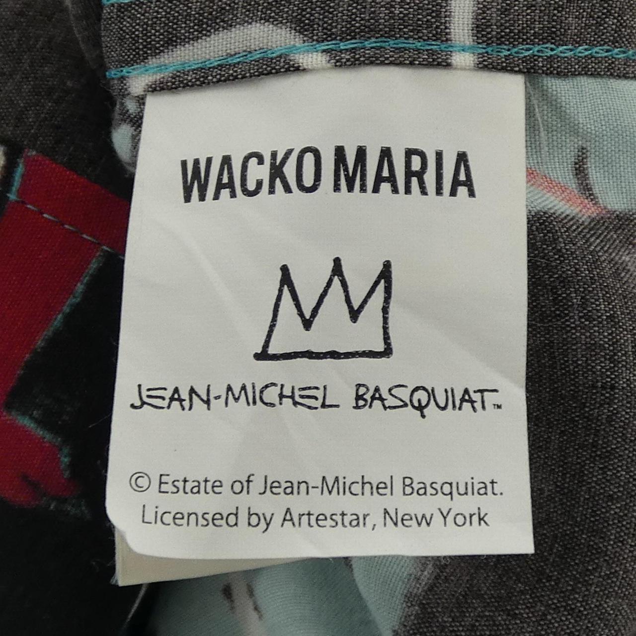ワコマリア WACKO MARIA JEAN-MICHEL BASQUIAT S／Sシャツ