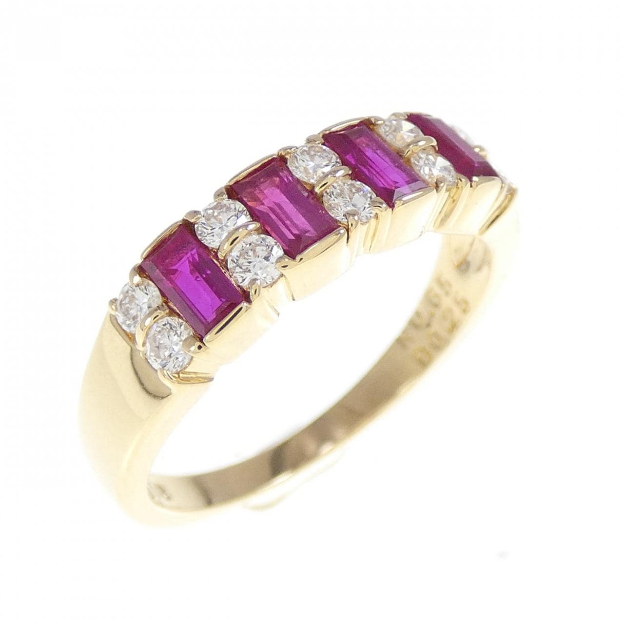 ミキモト ルビー リング 0.65CT