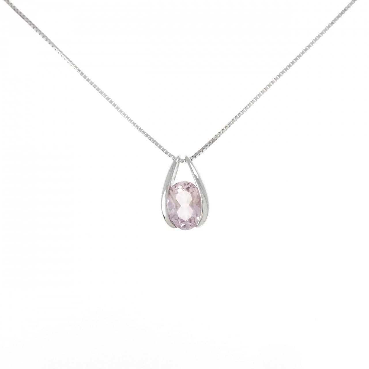 K18WG ベリル ネックレス 1.22CT