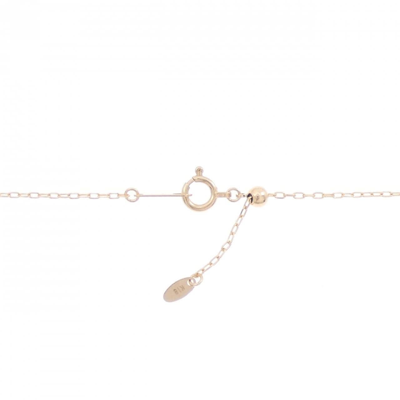 K18PG ダイヤモンド ネックレス 0.30CT