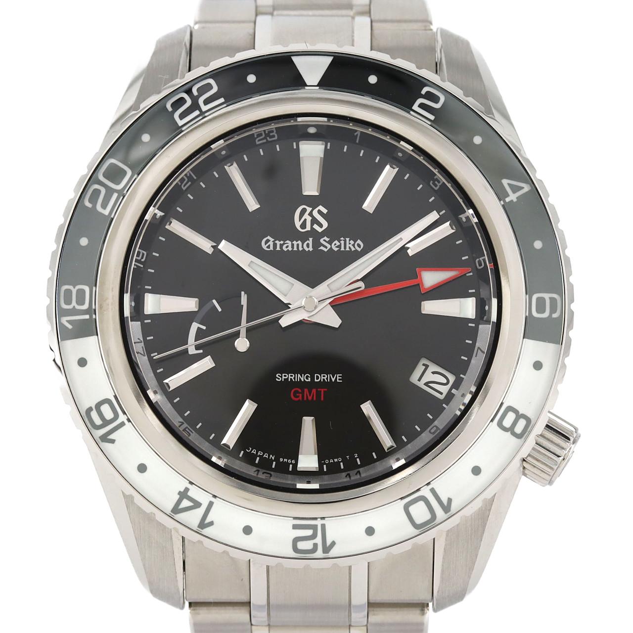 SEIKO Grand SEIKO運動系列Spring Drive GMT 9R66-0BK0/SBGE277 SS自動上弦