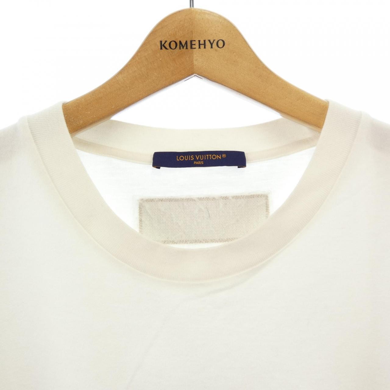 ルイヴィトン LOUIS VUITTON エンブロイダードビーズコットンTシャツ HPY35WNPG Tシャツ