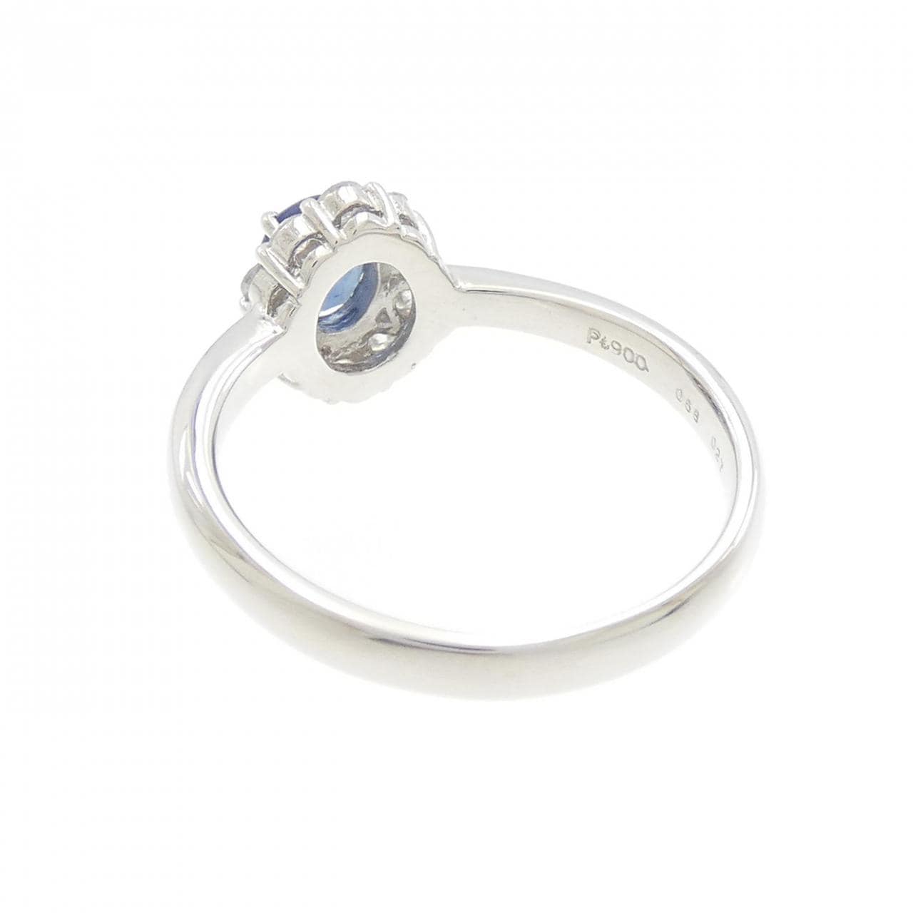 PT900 サファイヤ リング 0.58CT