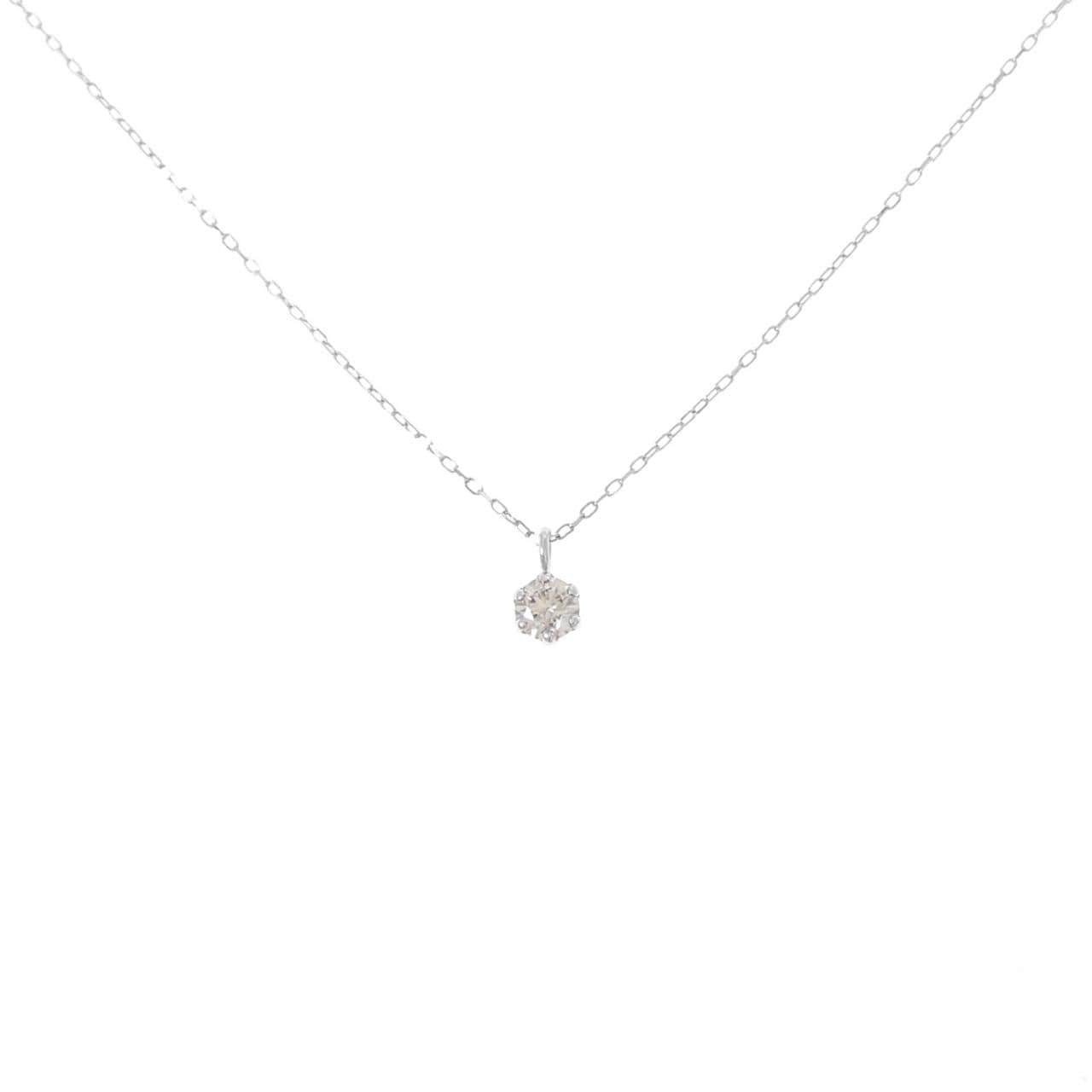 PT900 ダイヤモンド ネックレス 0.10CT