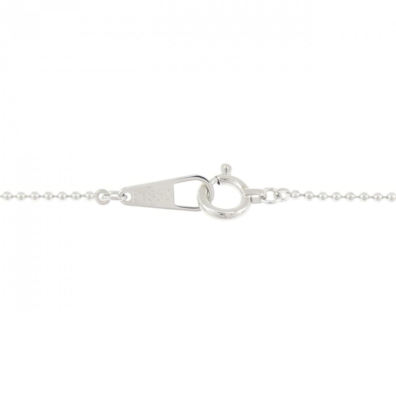 PT900/PT850 クロス ダイヤモンド ネックレス 0.30CT
