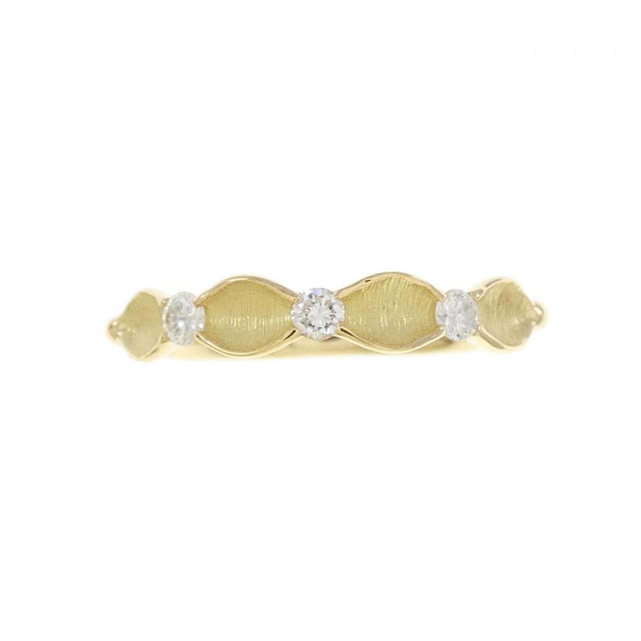 K18YG ダイヤモンド リング 0.13CT