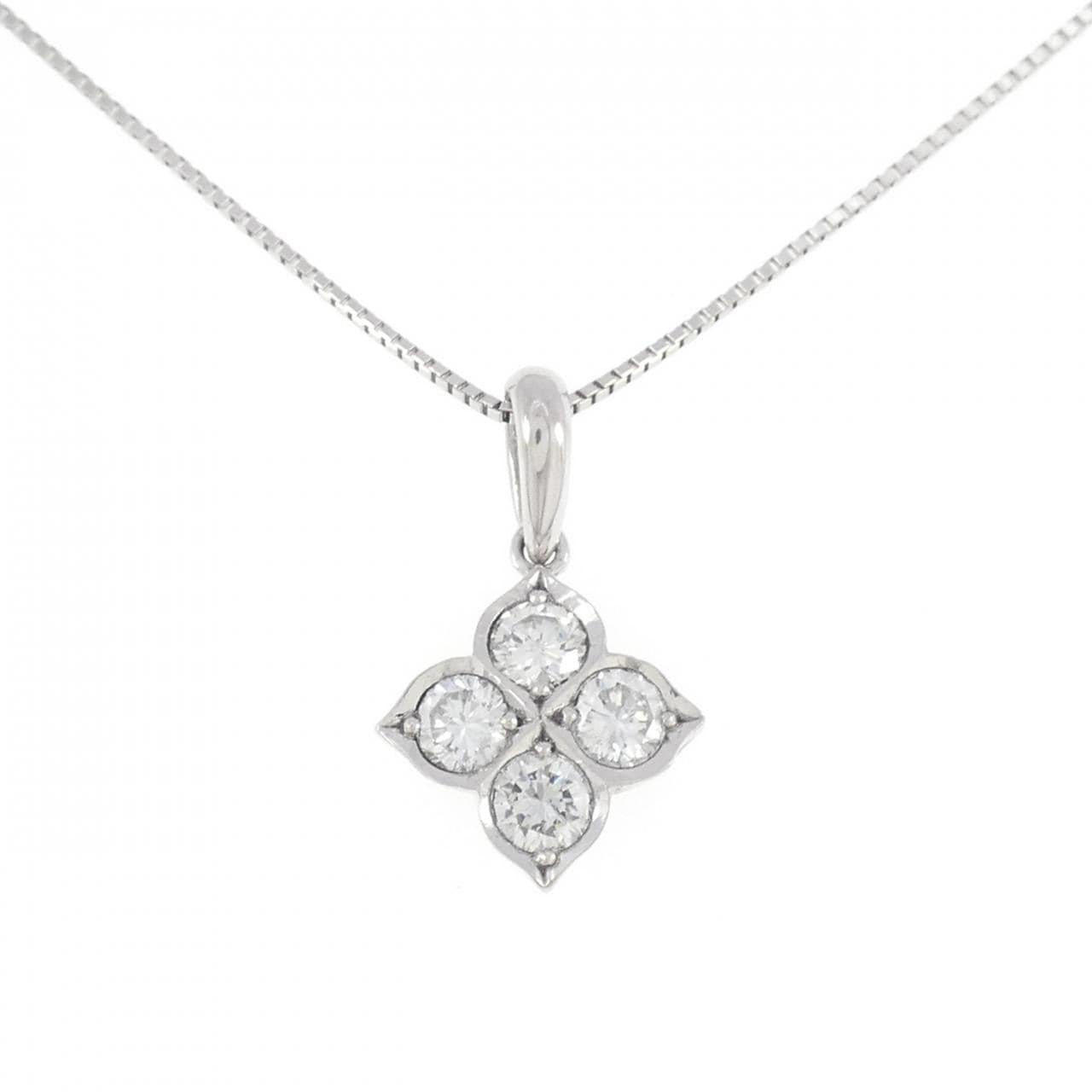 PT Flower Diamond Necklace 0.54CT