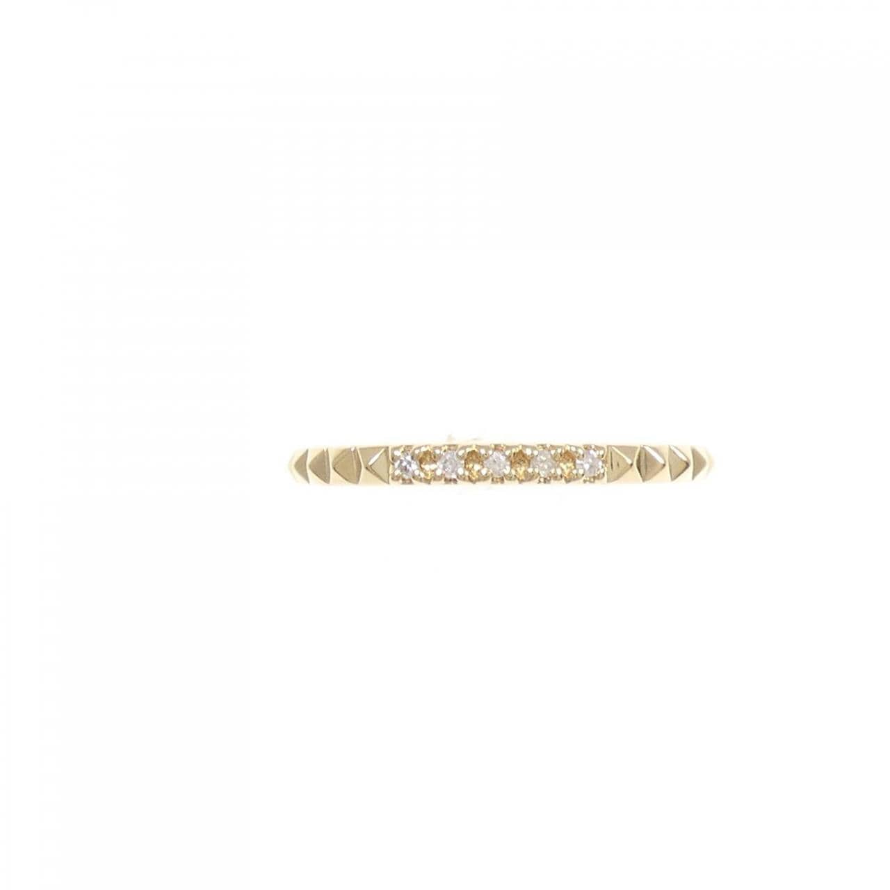 K18YG ダイヤモンド リング 0.03CT