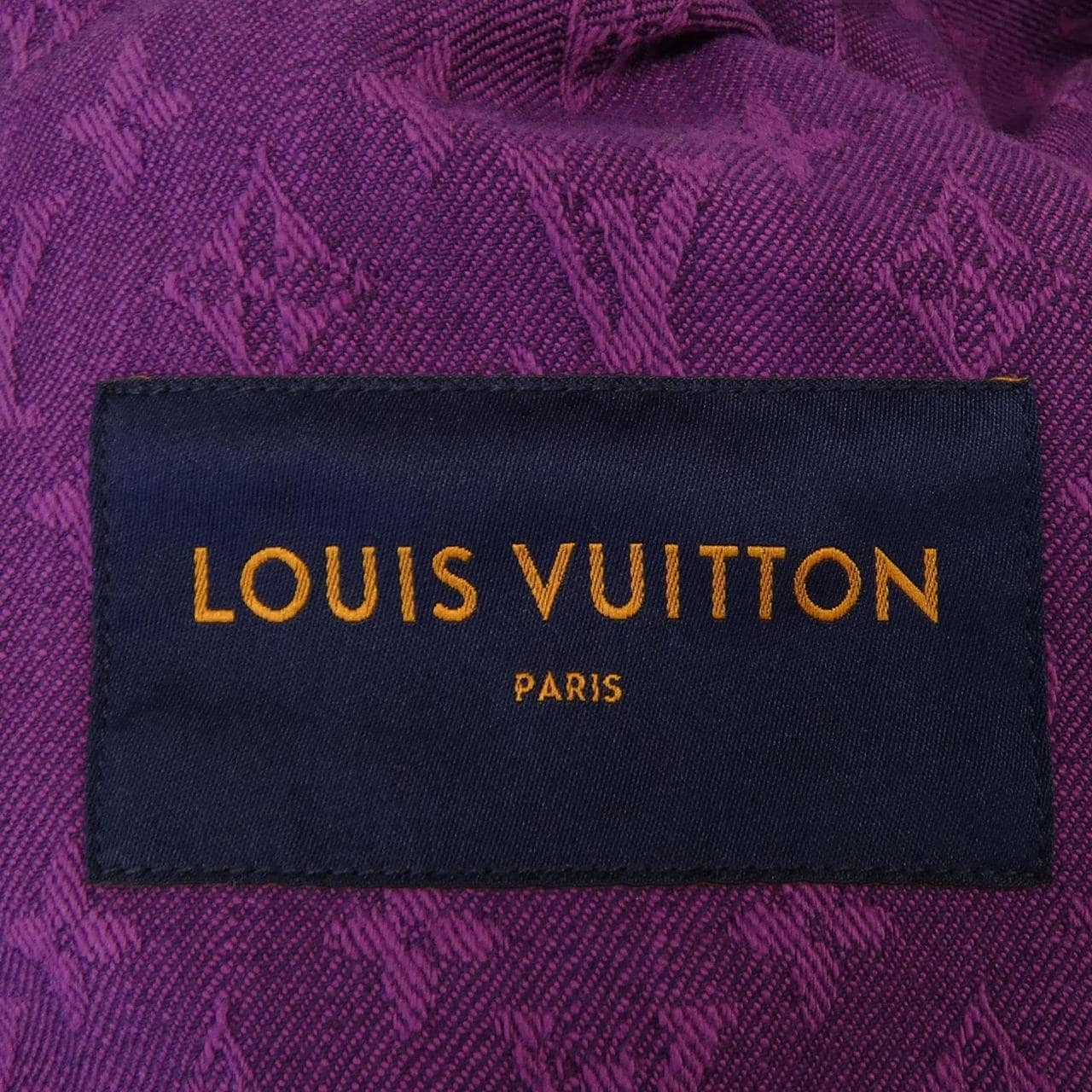 ルイヴィトン LOUIS VUITTON モノグラムデニムジャケット HHA21WQJQ デニムジャケット