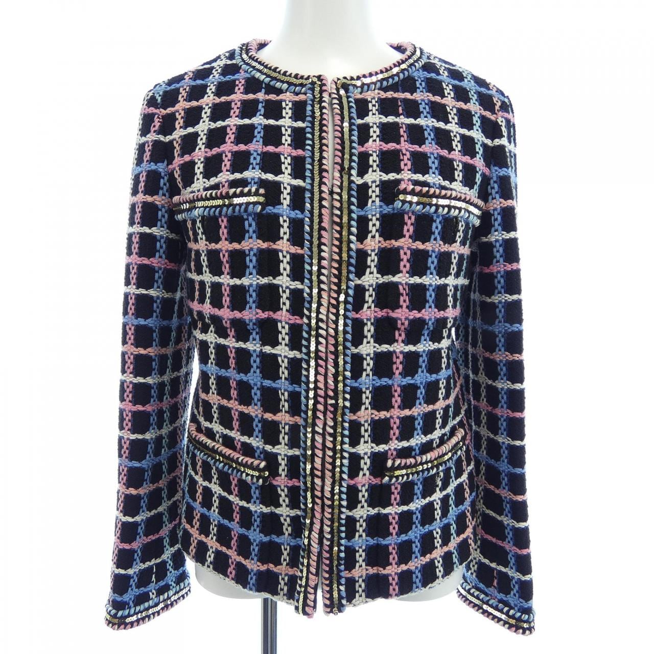 シャネル CHANEL P72500V64261 22S ノーカラージャケット