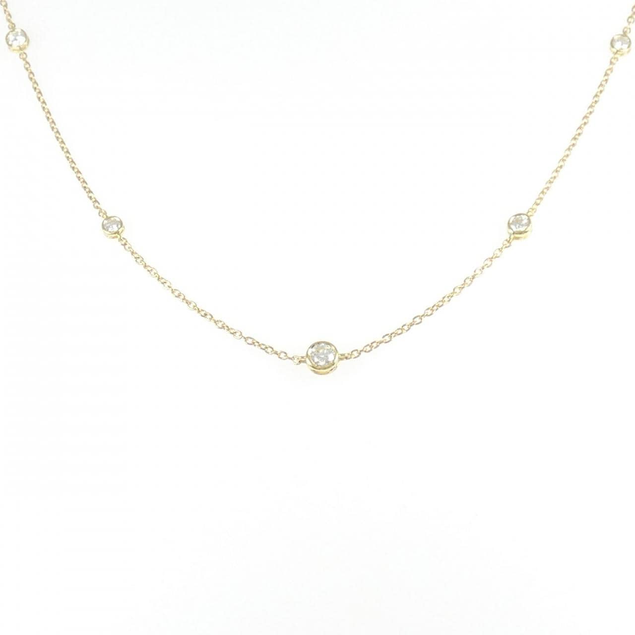 K18YG ダイヤモンド ネックレス 1.00CT