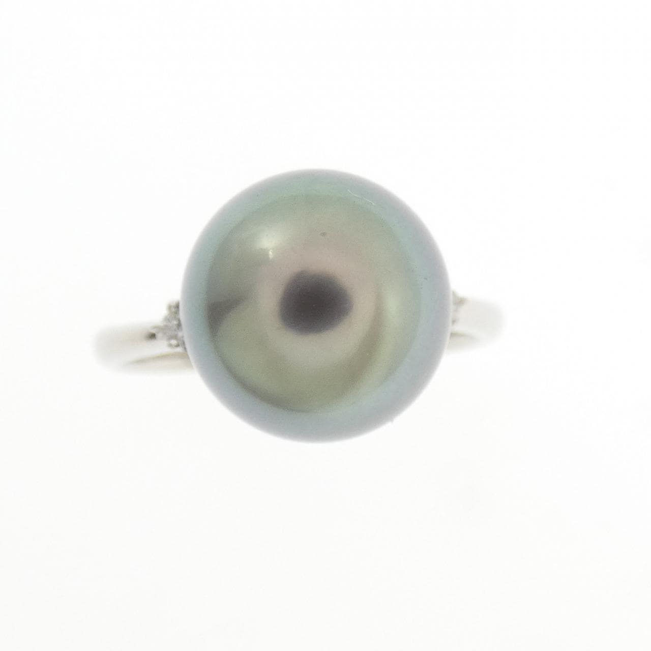PT900 黒蝶パール リング 10.5mm