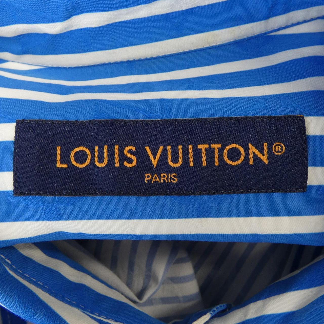 ルイヴィトン LOUIS VUITTON モノグラムパッチワークストライプシャツ HTS26WUVD シャツ