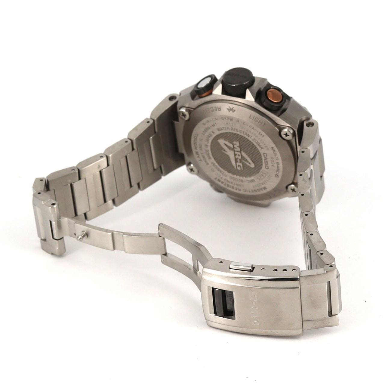 【ノーメンテナンス還元価格】カシオ G-SHOCK･MR-G 電波時計 TI MRG-B2000D-1AJR TI ソーラークォーツ