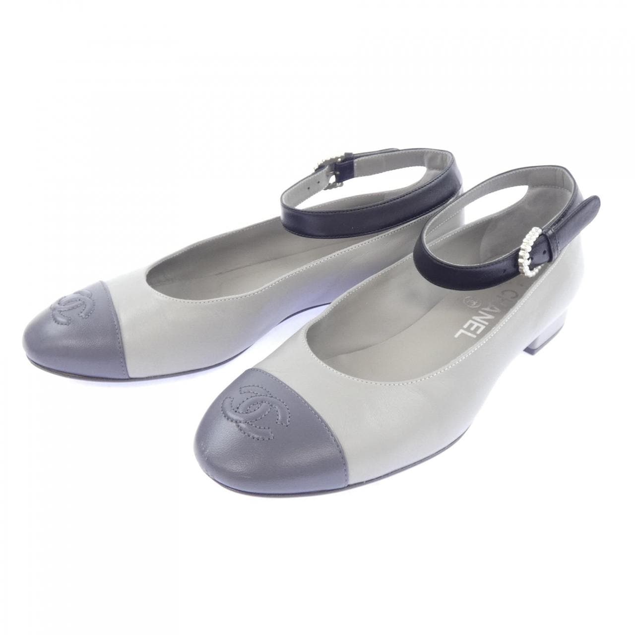 シャネル CHANEL G45166X01000 フラットシューズ