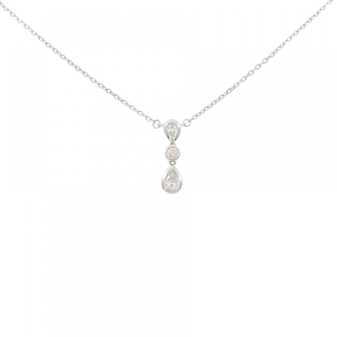 PT900/PT850 ダイヤモンド ネックレス 0.25CT