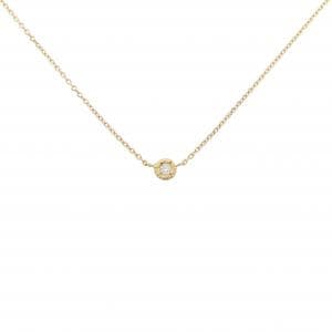 アガット ダイヤモンド ネックレス 0.03CT