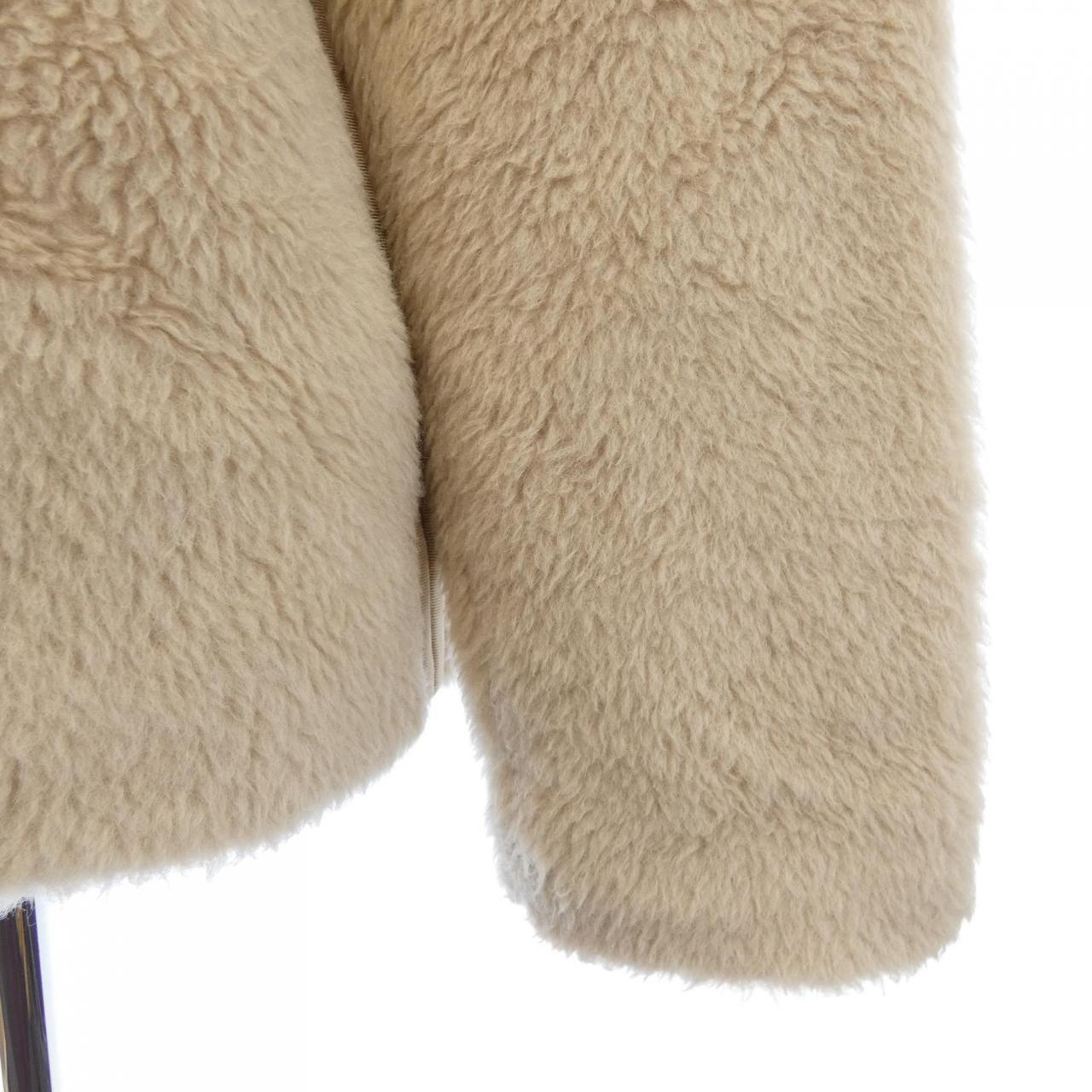 マックスマーラ Max Mara PANNO 108102 テディベア ノーカラージャケット