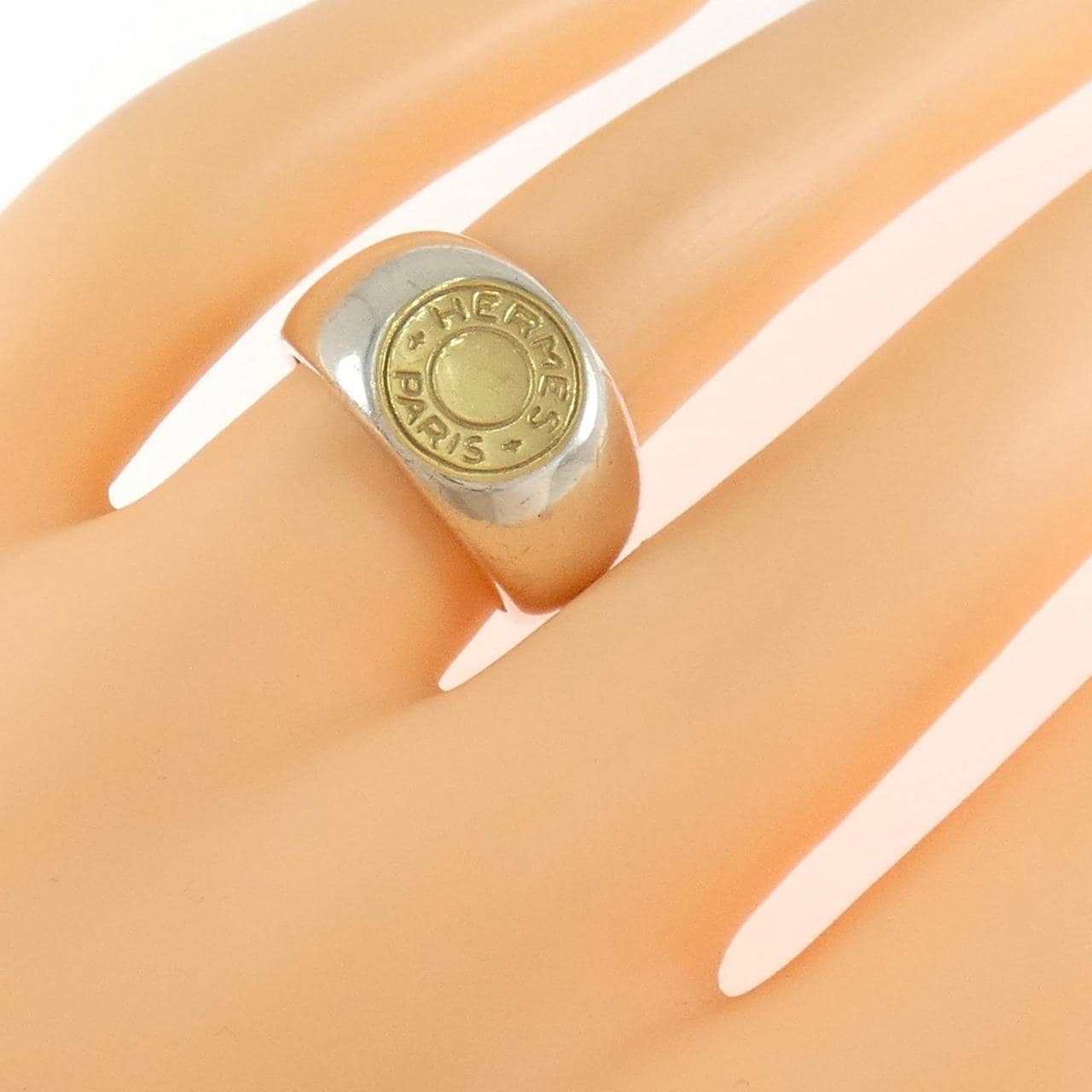 【ヴィンテージ】エルメス クル ド セル リング