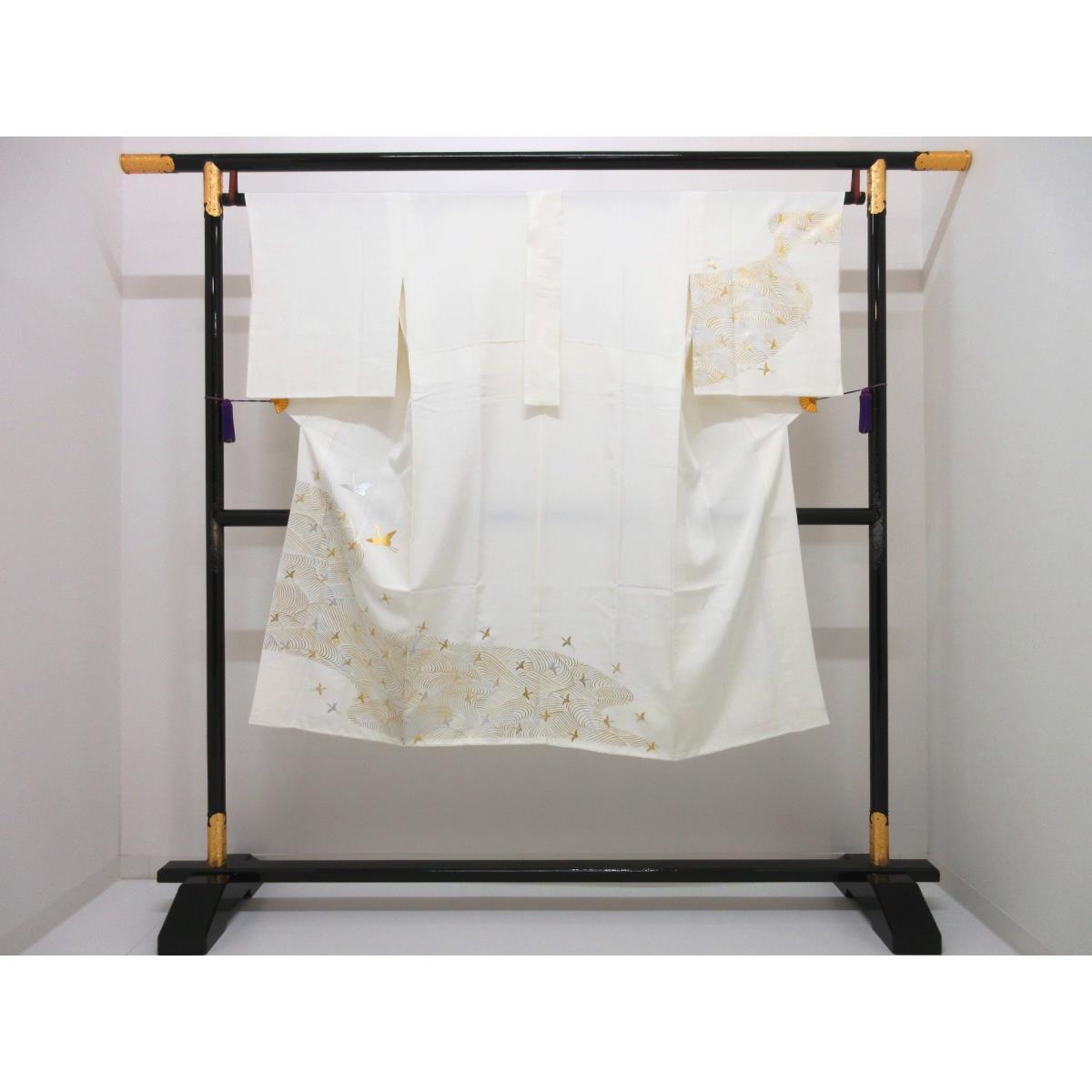 長襦袢　附下　金彩友禅