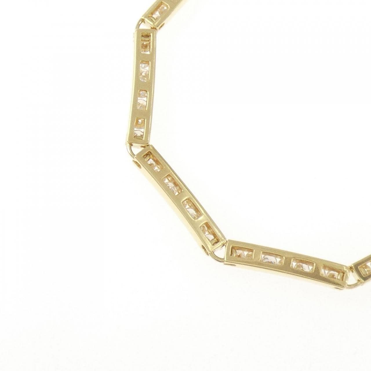 K18YG ダイヤモンド ネックレス 2.02CT