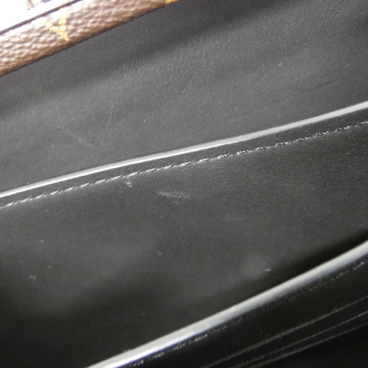 LOUIS VUITTON Monogram Macassar 皮夾 Trunk M20250 Clutch