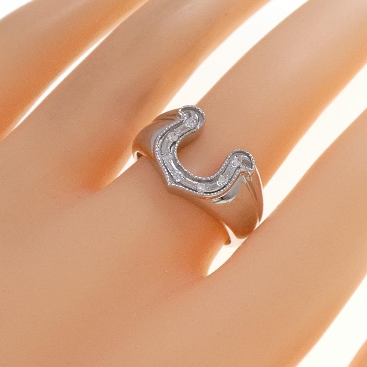 ユキザキ ダイヤモンド リング 0.08CT