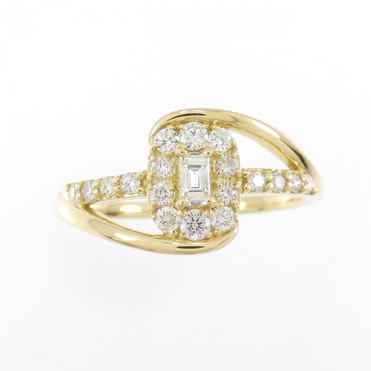 【新品】K18YG ダイヤモンド リング 0.30CT