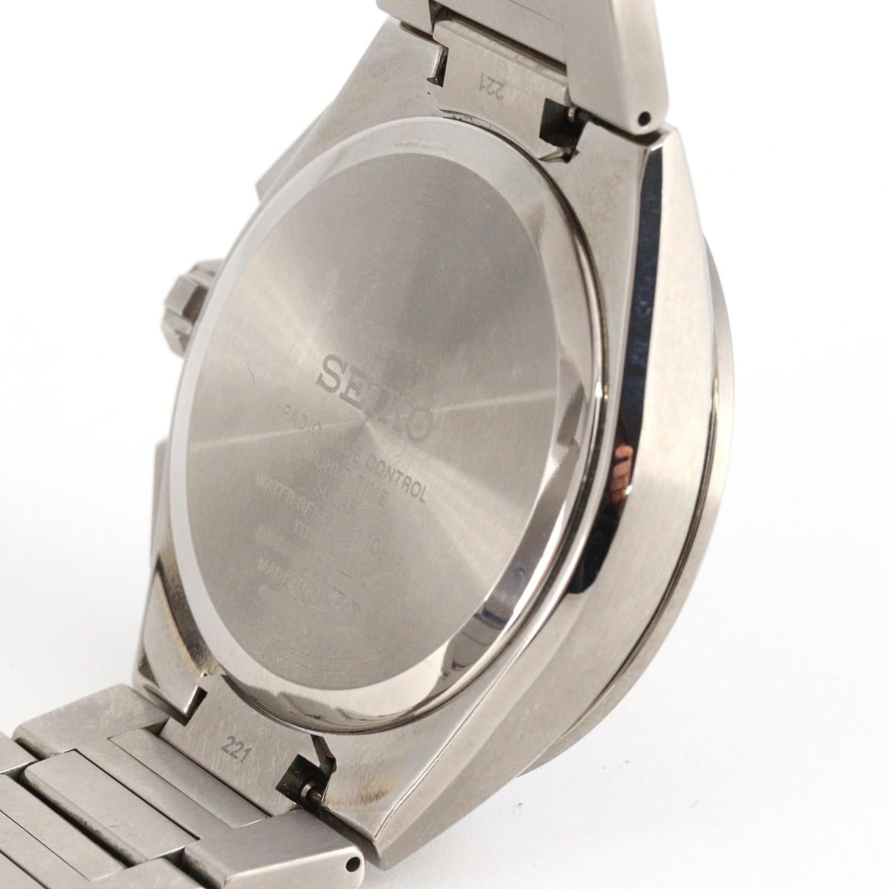 セイコー アストロン 電波時計 8B63-0BD0/SBXY053 TI ソーラークォーツ