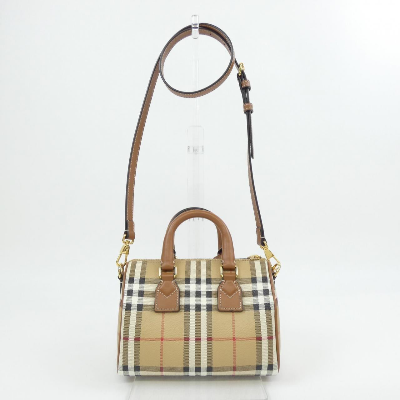バーバリー BURBERRY BOWLING BAG VINTAGE CHECK 80921301 BAG