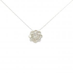 PT950 ダイヤモンド ネックレス 0.80CT