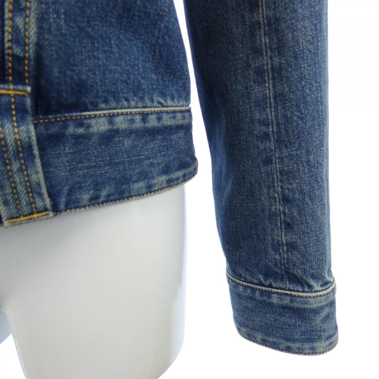 ルイヴィトン LOUIS VUITTON ショートデニムジャケット FQJA20GM1 デニムジャケット