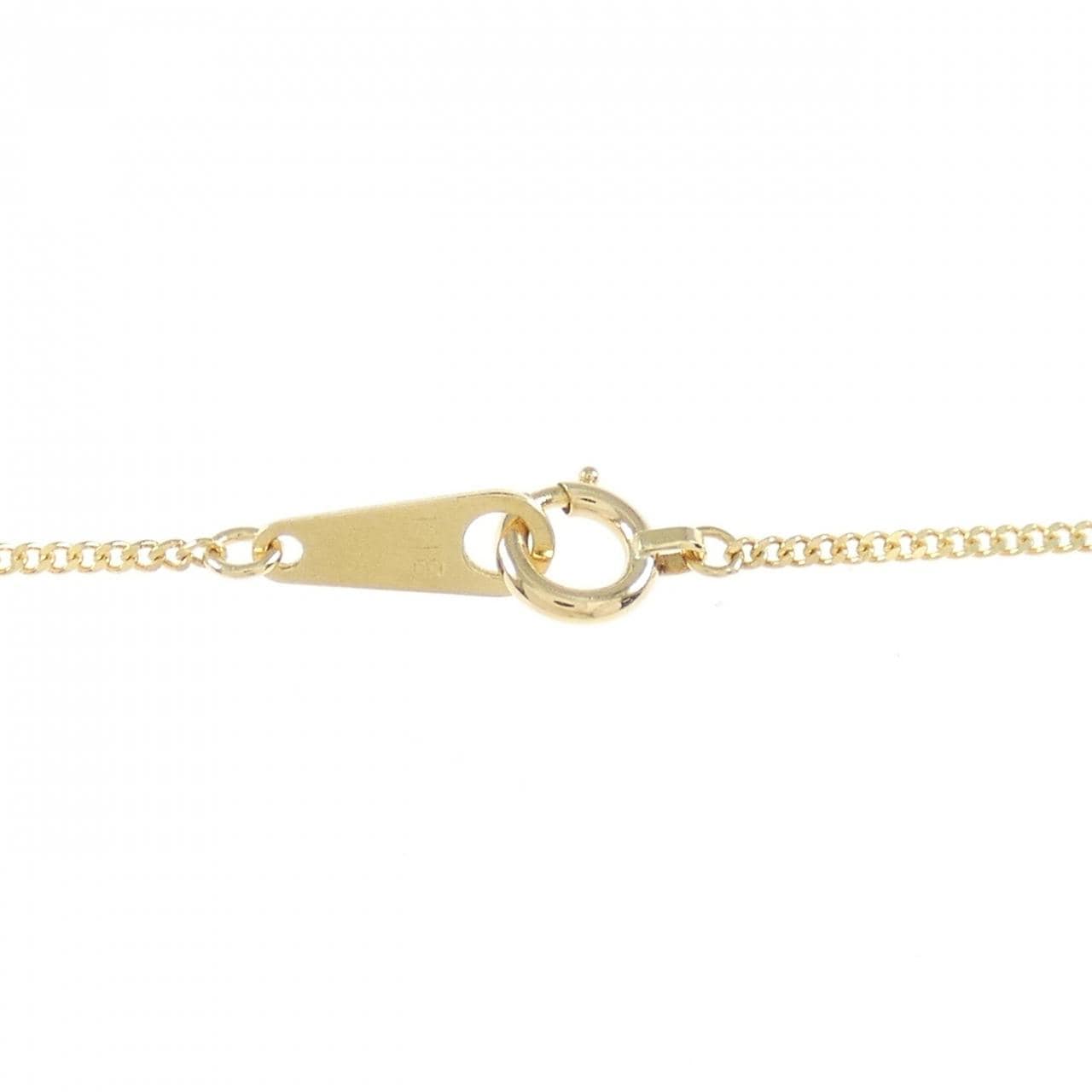 K18YG ダイヤモンド ネックレス 0.14CT