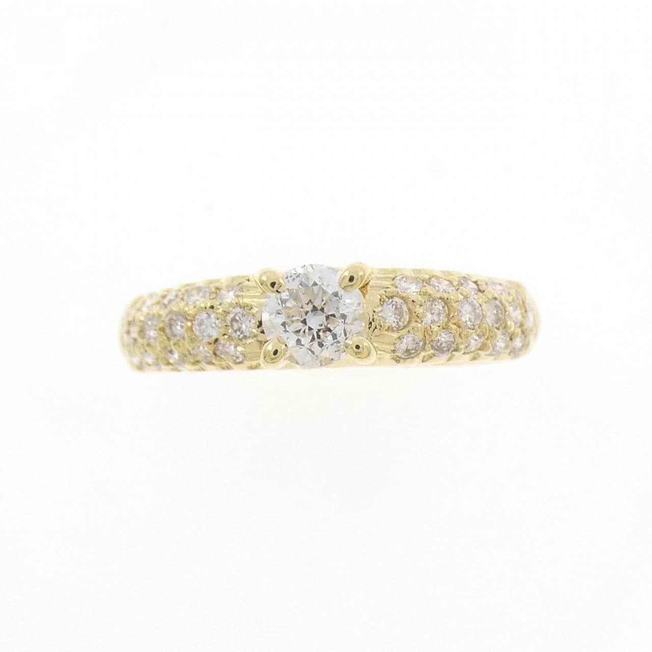 750YG ダイヤモンド リング 0.312CT