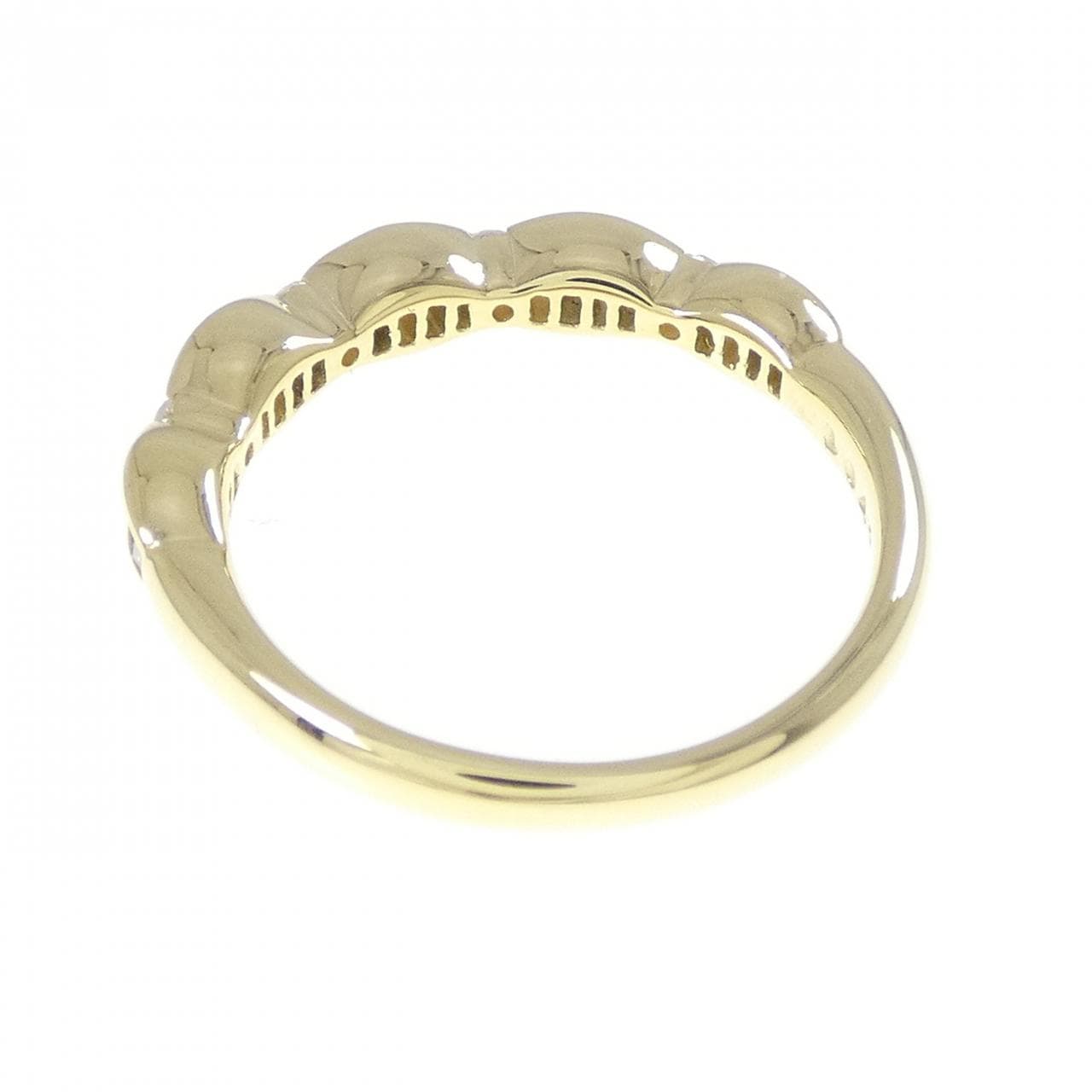 K18YG ダイヤモンド リング 0.43CT