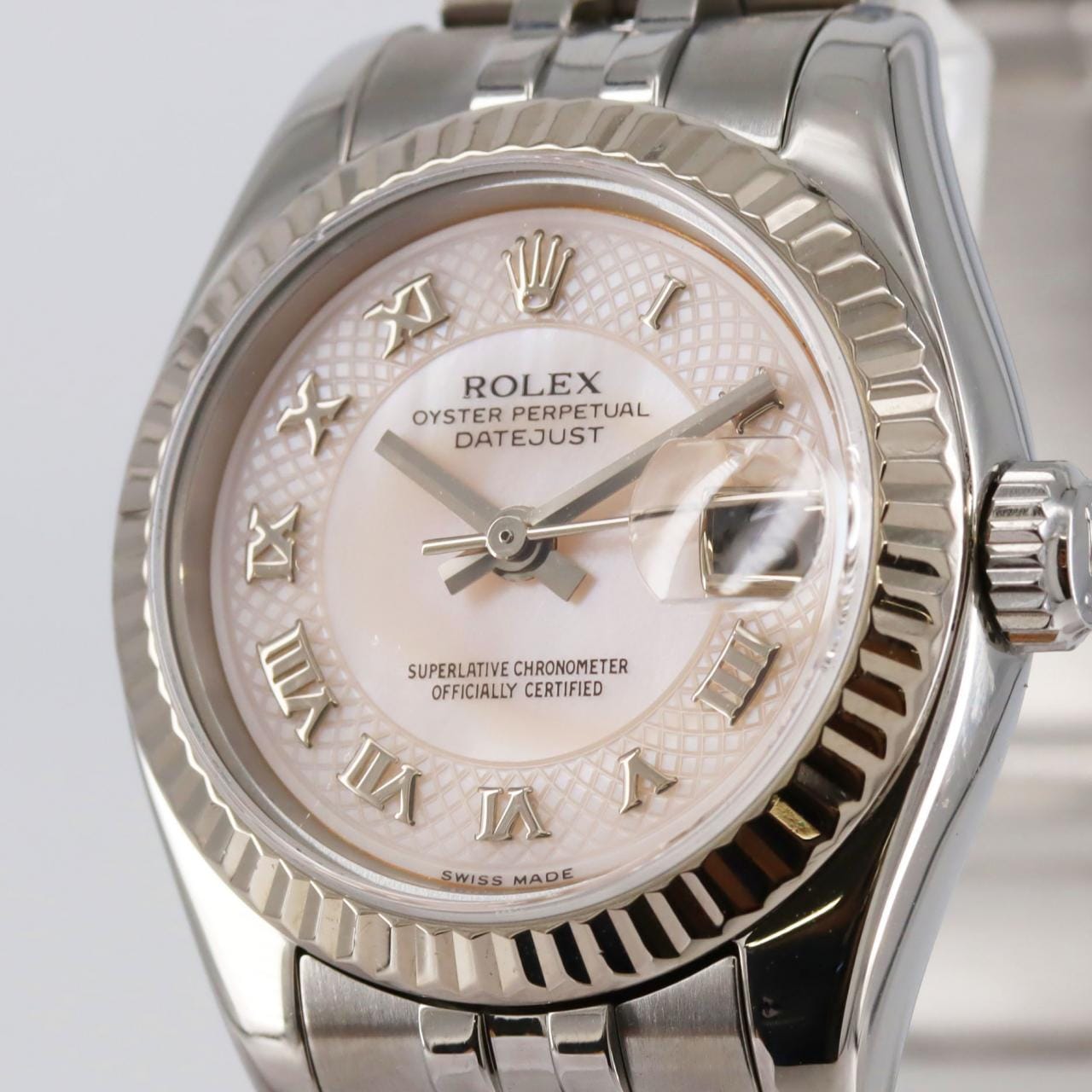 ROLEX Datejust 179174NRD SSxWG Automatic D number