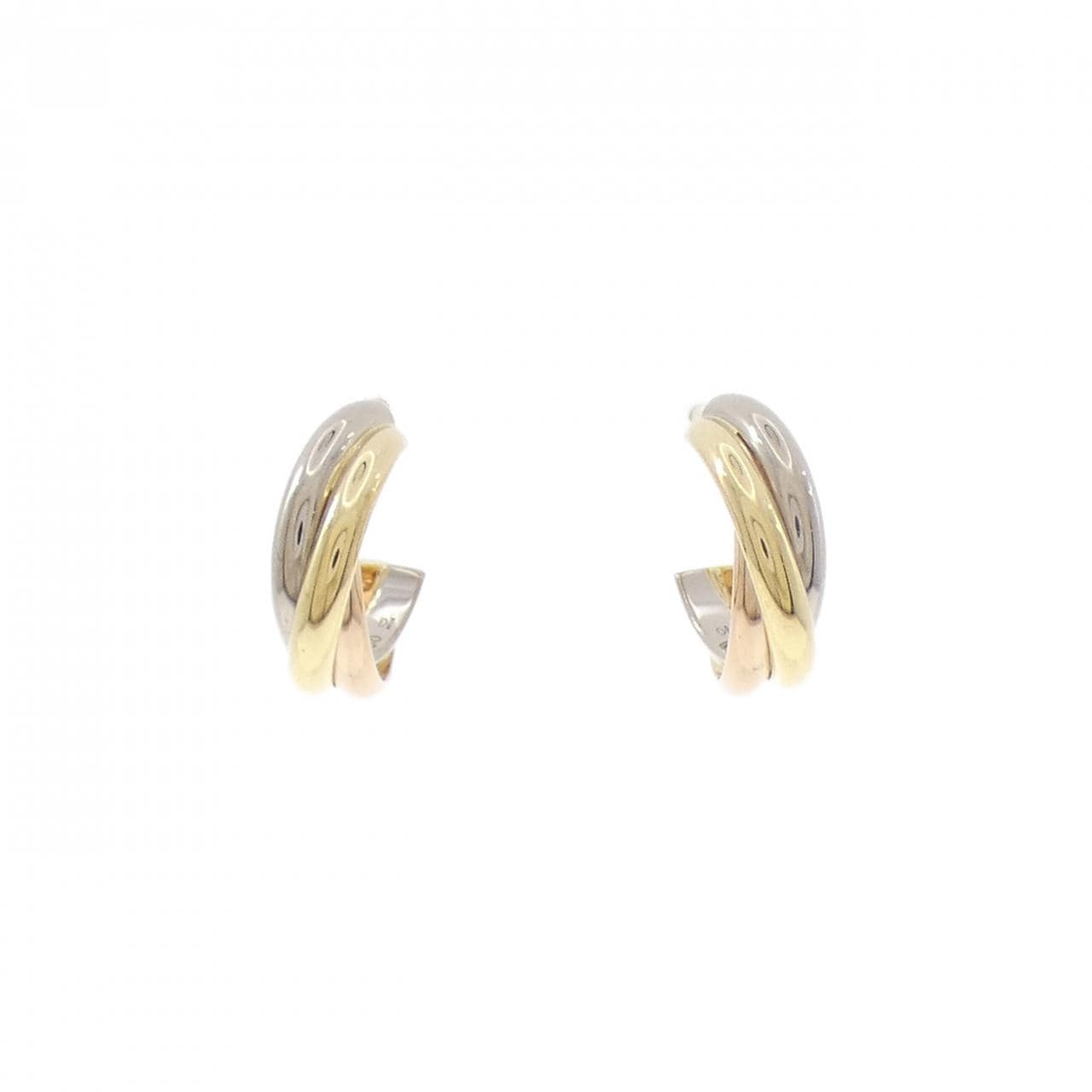 カルティエ トリニティ スモール ピアス