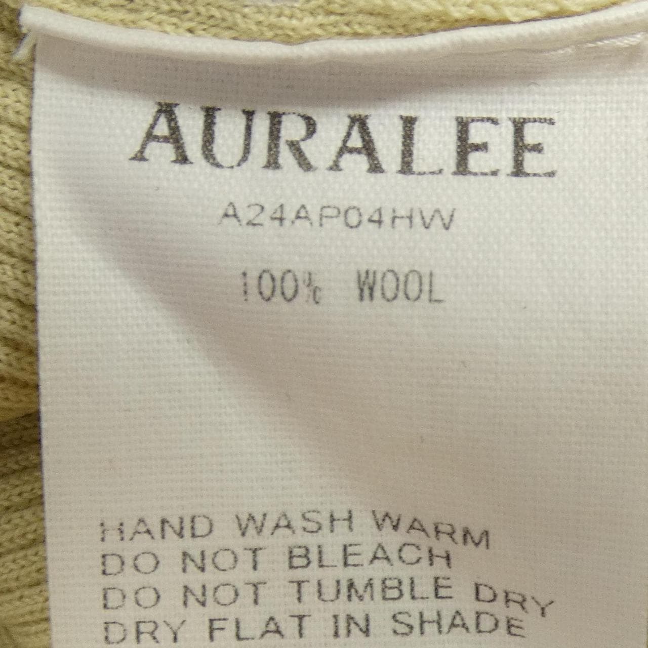 オーラリー AURALEE トップス