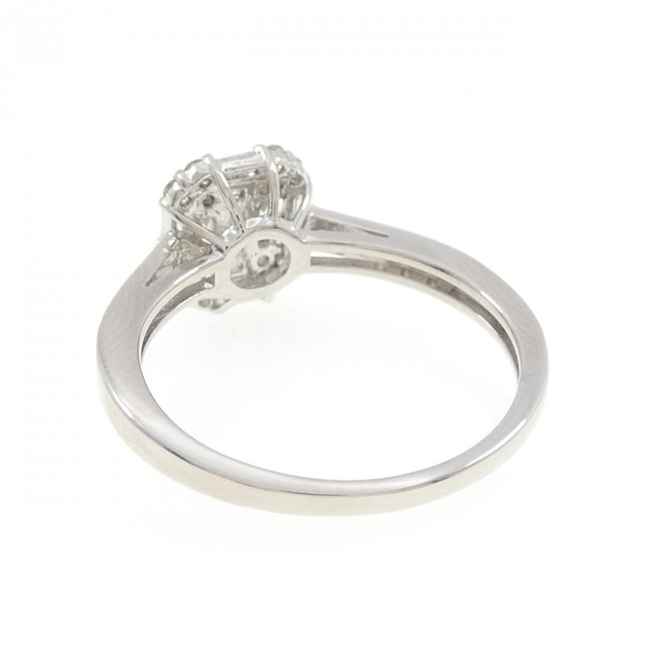 PT950 ダイヤモンド リング 0.50CT
