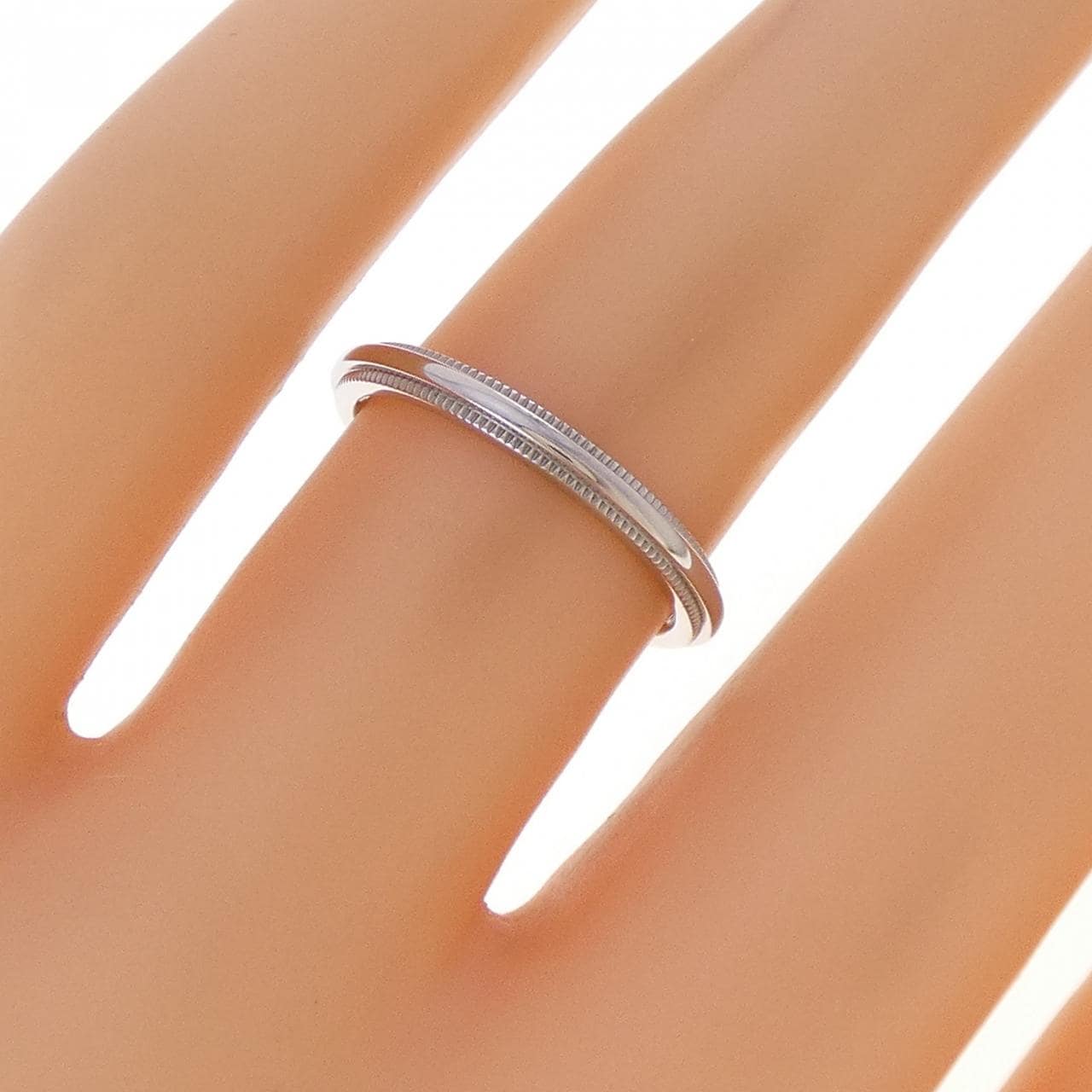 ティファニー ミルグレイン リング