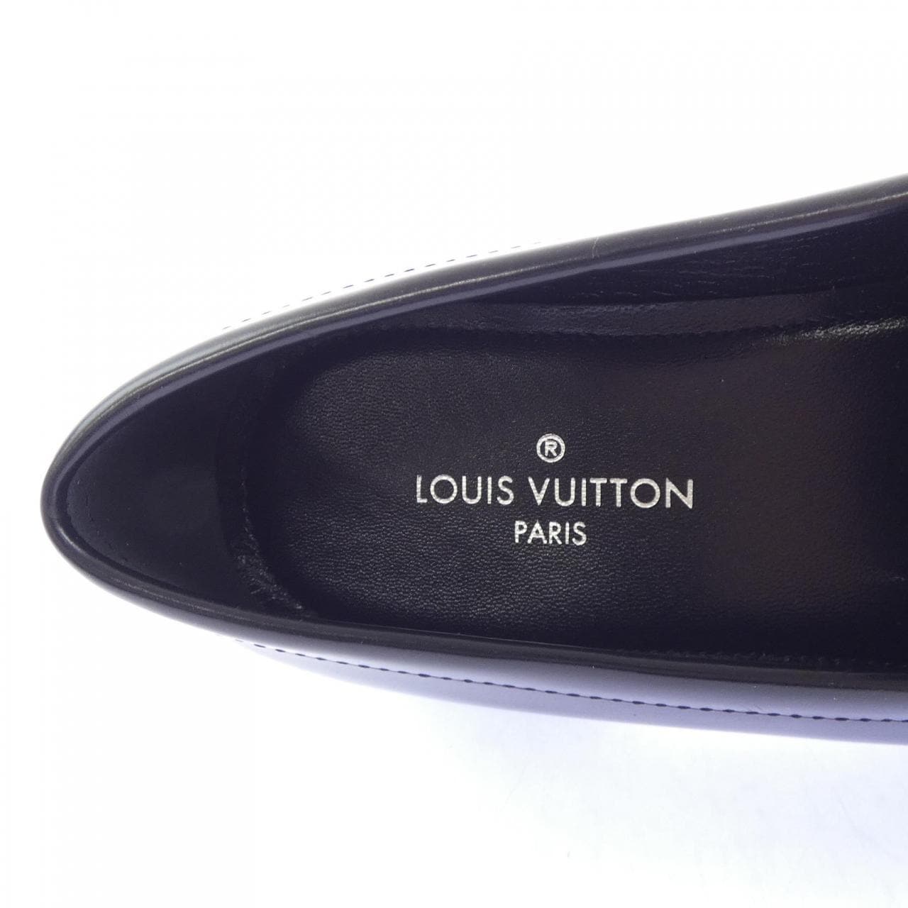 ルイヴィトン LOUIS VUITTON LVサークルチャーム チェスライン ローファー シューズ