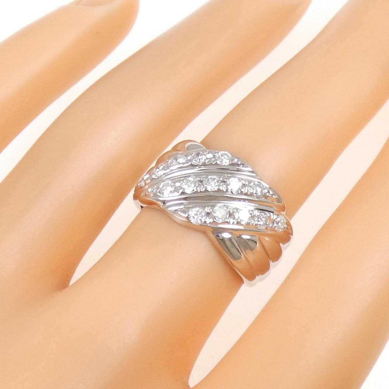 PT900 ダイヤモンド リング 0.53CT
