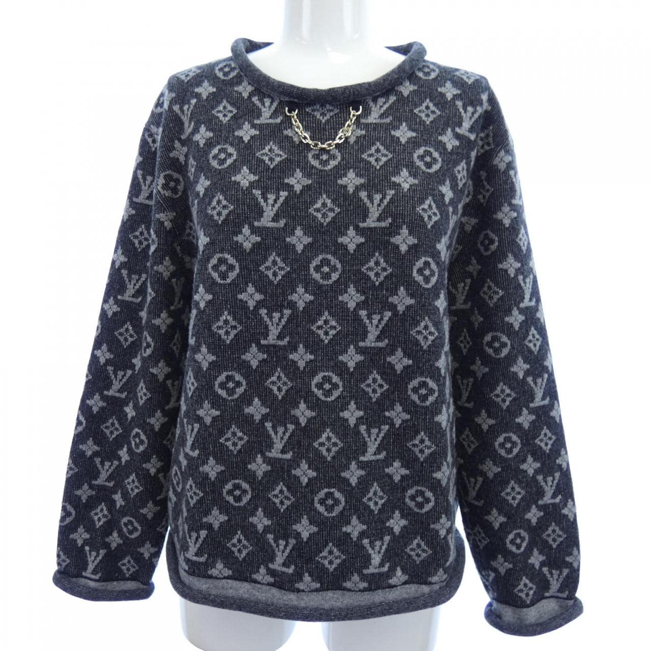 【極美品】LOUIS VUITTON ルイヴィトン　エルボーパッチ　LV ニット 楽天市場】極美品△LOUIS VUITTON ルイヴィトン 2022年製